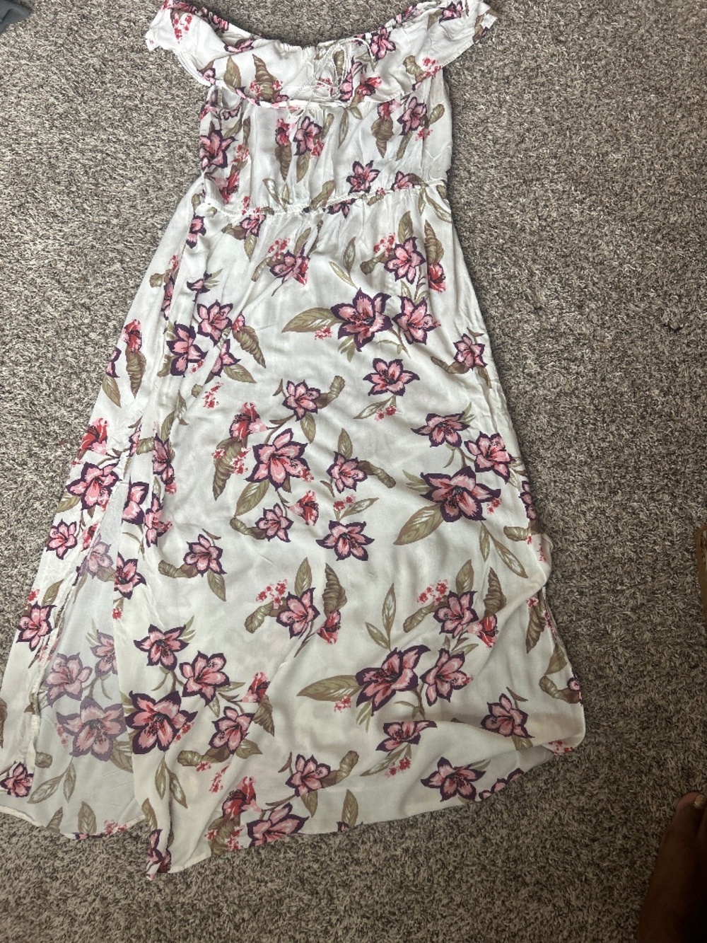 Floral dress size 2x